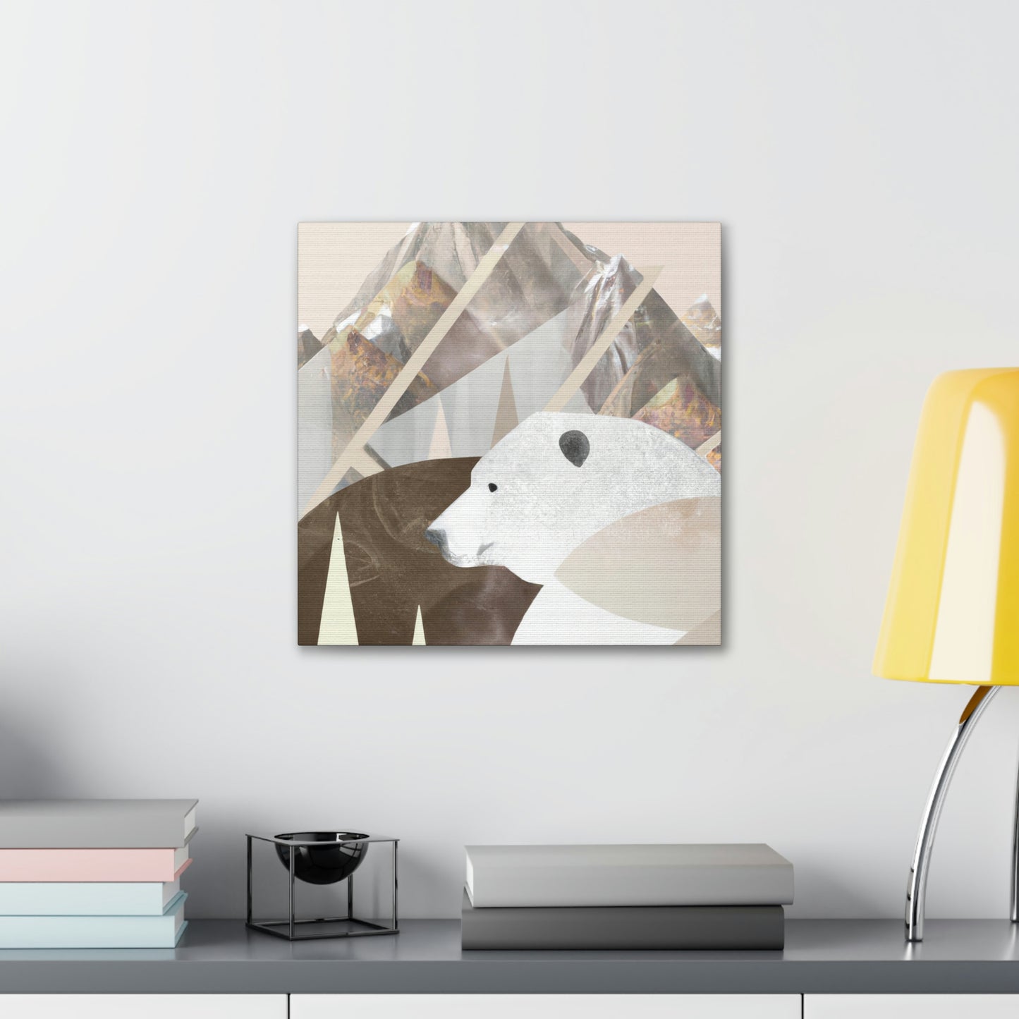 "Bear on the Boulevard" - Canvas