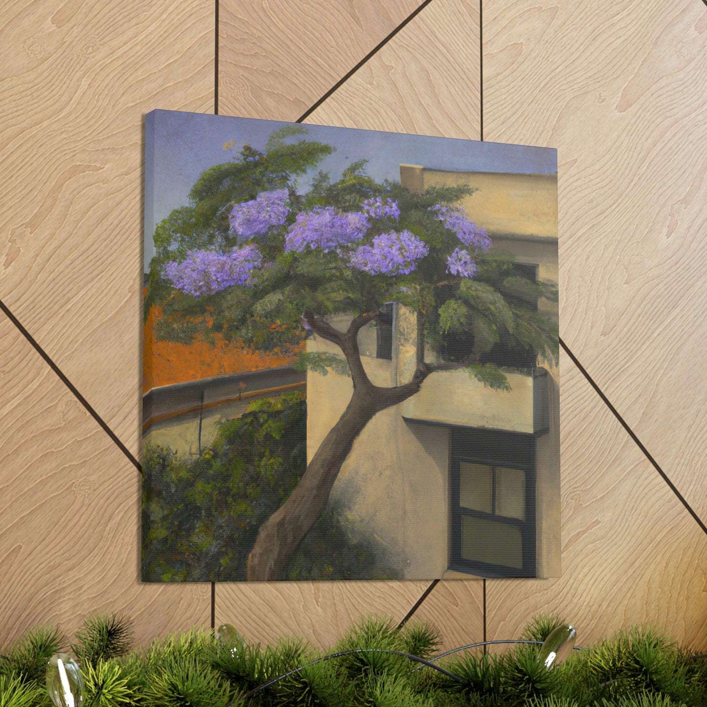 Jacaranda in Expressionism - Canvas