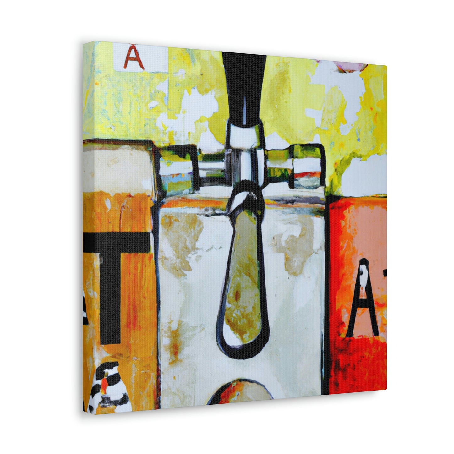 "The Tap's Allurement" - Canvas