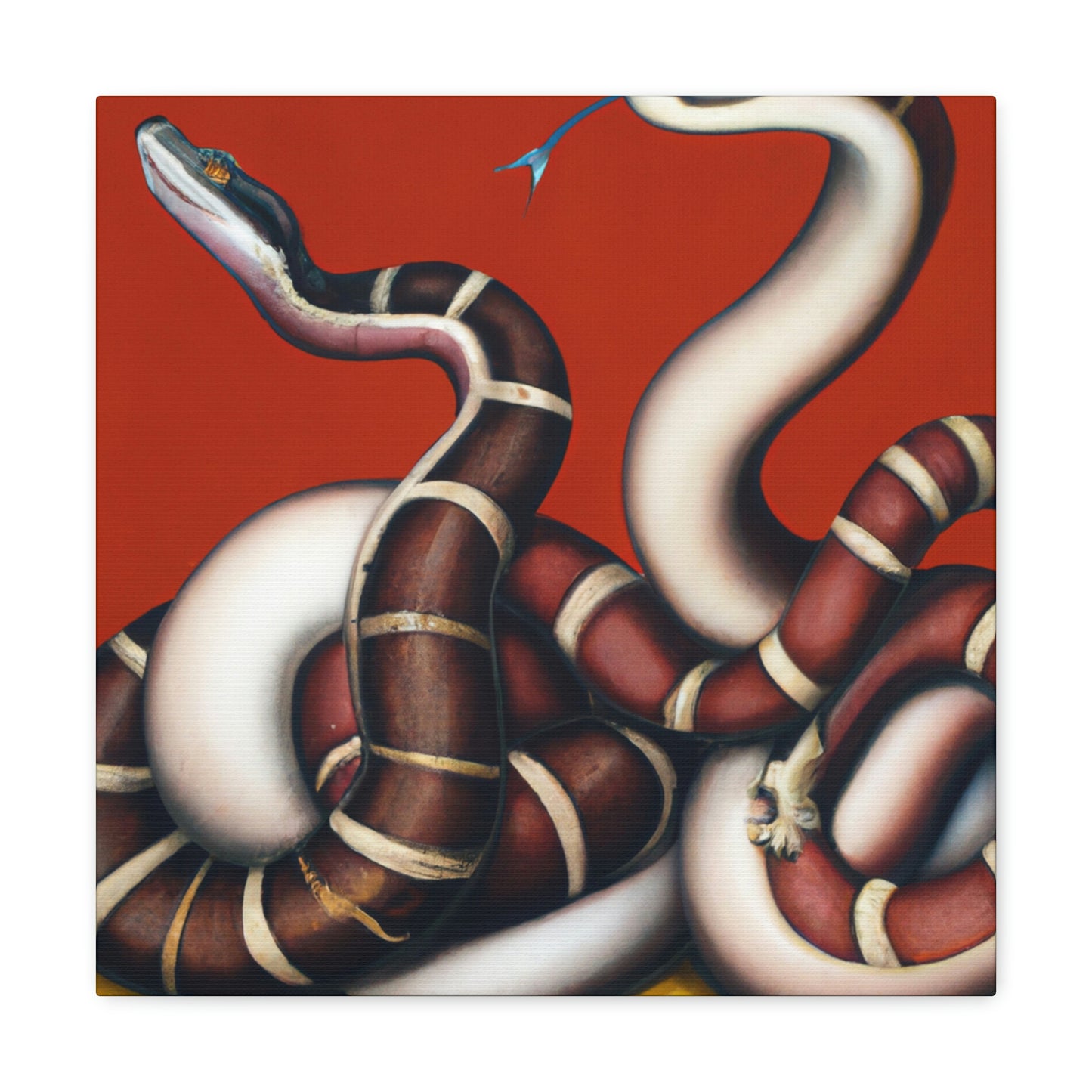 "Slithering Art Deco" - Canvas