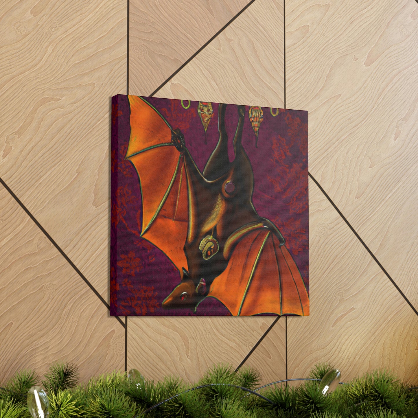 Endless Night Sky Dance - Canvas