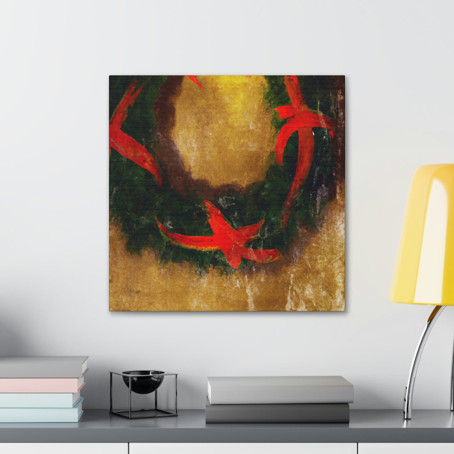 "Crown of Wreath Prosperity" - Canvas