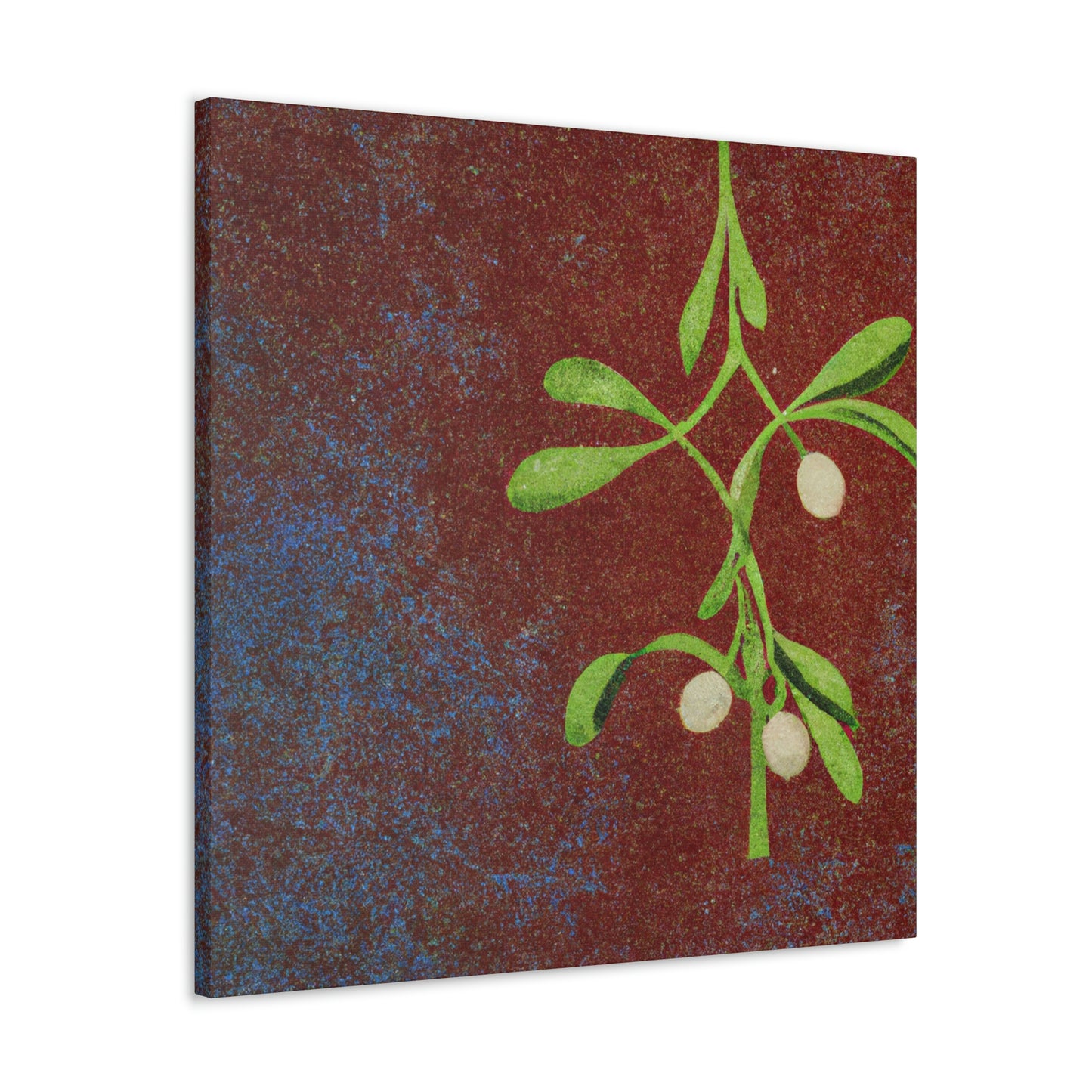 "Mistletoe in Monochrome" - Canvas