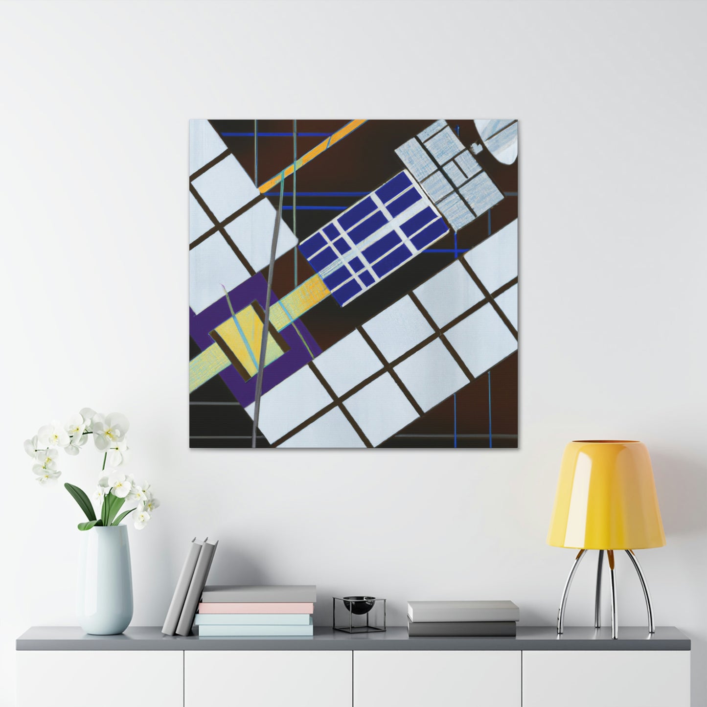 "Satellites of the Cosmos" - Canvas