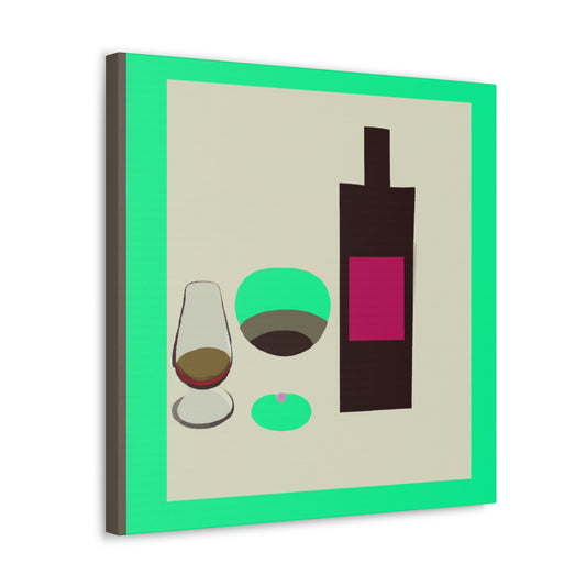 "Booze and Minimalism. - Canvas