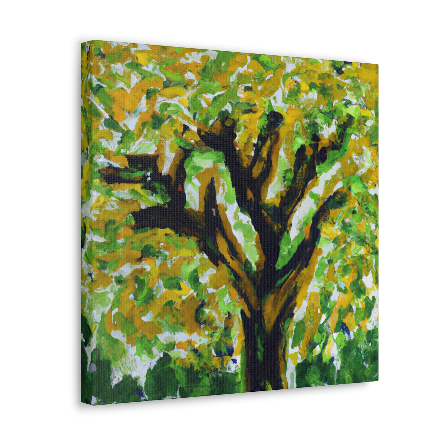 Elm Tree Expressionism - Canvas