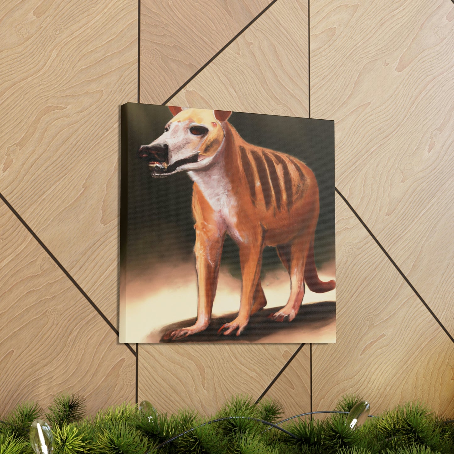 "The Tasmanian Tiger Awakens" - Canvas