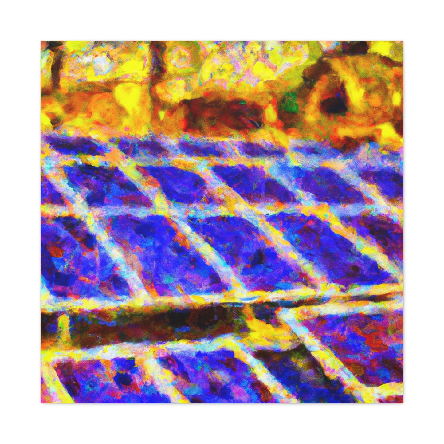 Solar Power Impressionism - Canvas