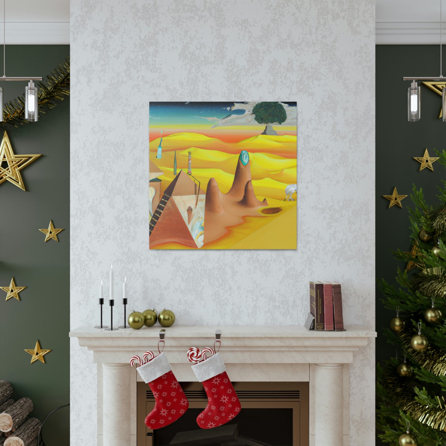 Desert Dreamscape Scene - Canvas