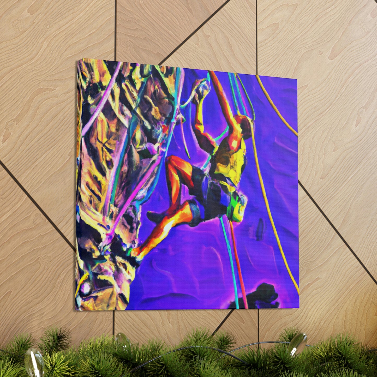 Rock On Climbers! - Canvas