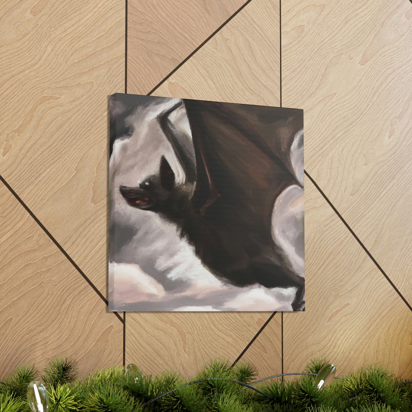 "Skyful of Bats" - Canvas