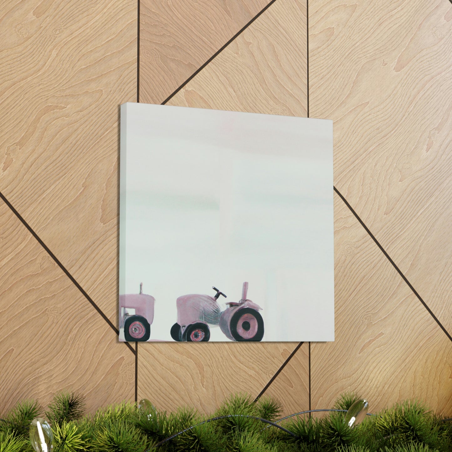 "Tractor Minimalism Dreaming" - Canvas