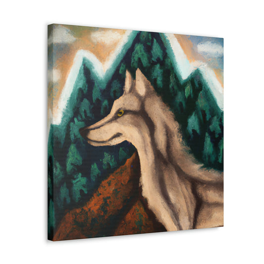 "Wolf in Dreamland" - Canvas