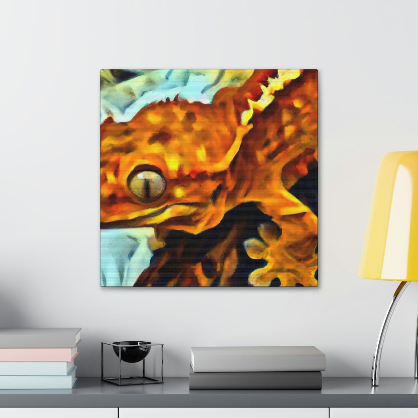 Crested Gecko Dreamscape - Canvas