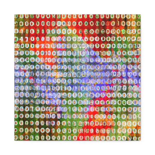 "Coding into Impressionism" - Canvas