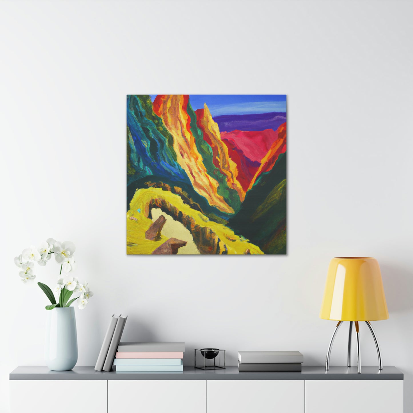 Desert Rock Reverie - Canvas