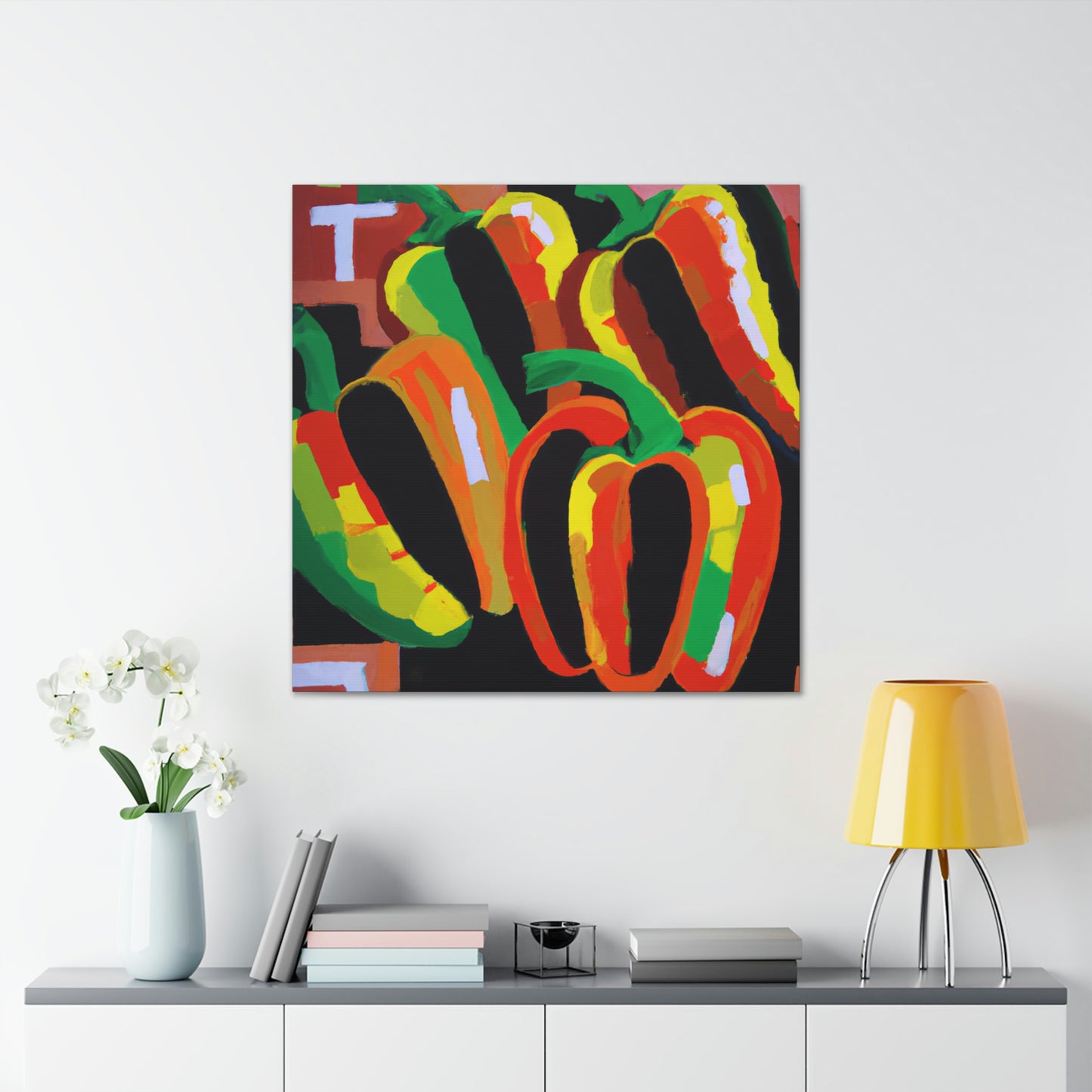 "Peppers of the Jazz Age" - Canvas