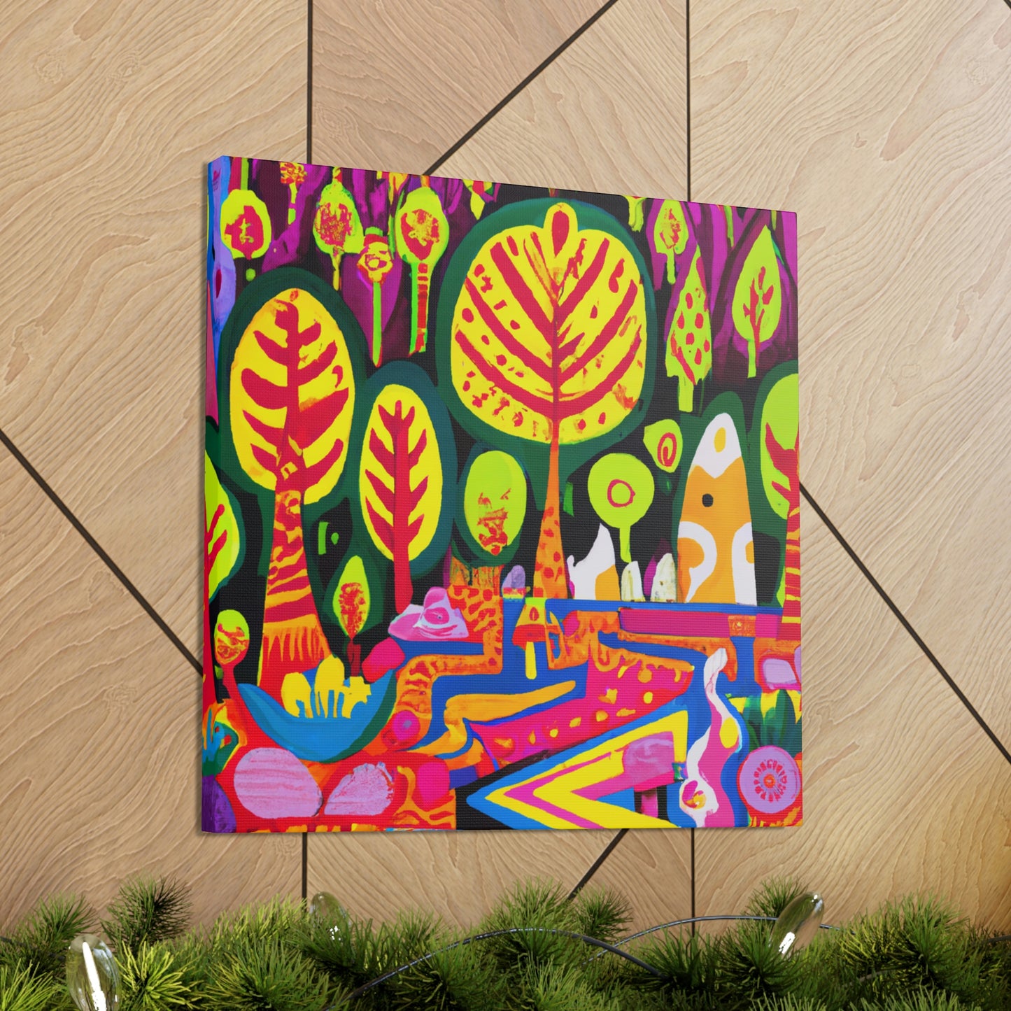 "Forest of Mystery Expression" - Canvas