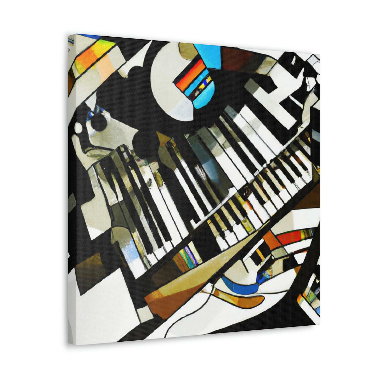 "Piano Sonata in Blue" - Canvas