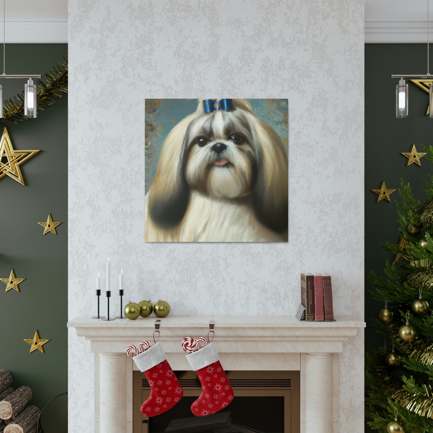 Shih Tzu majesté - Canvas