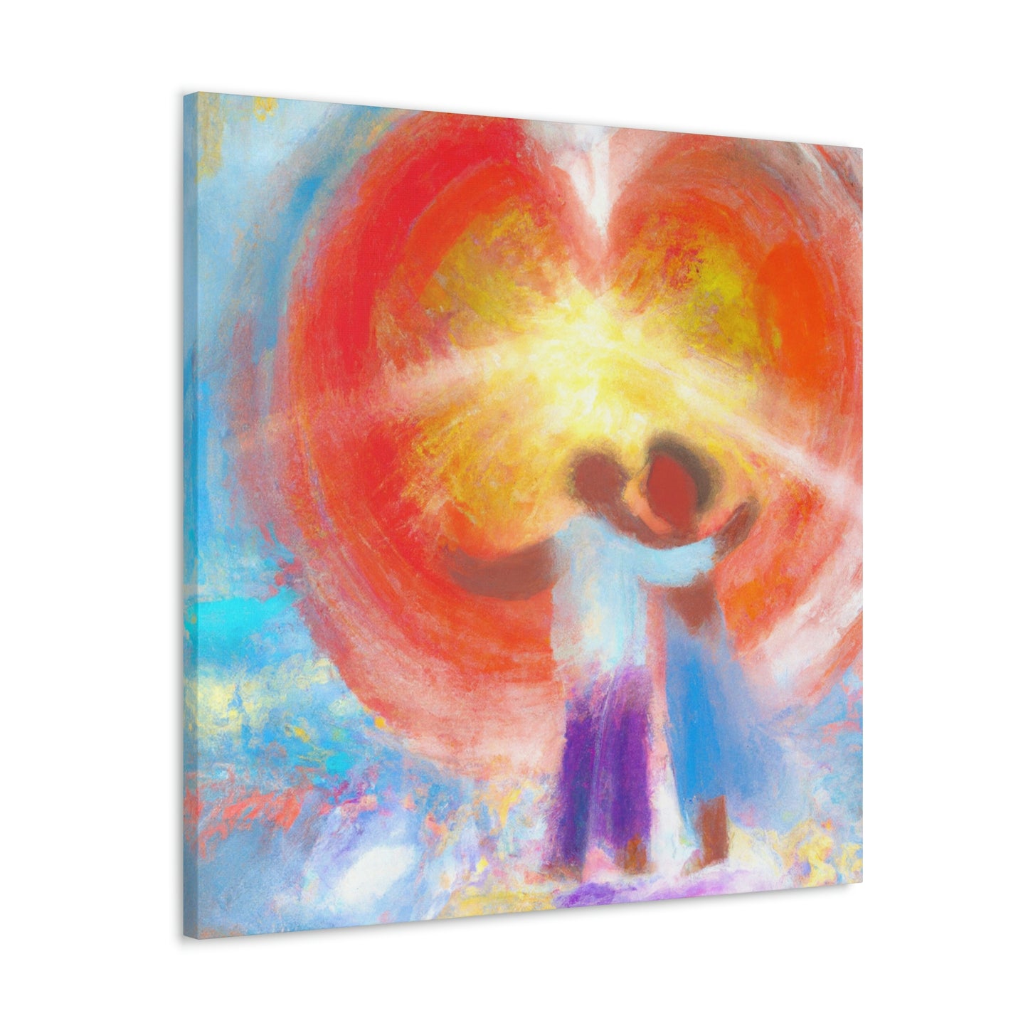 "Love Halo Illuminated" - Canvas