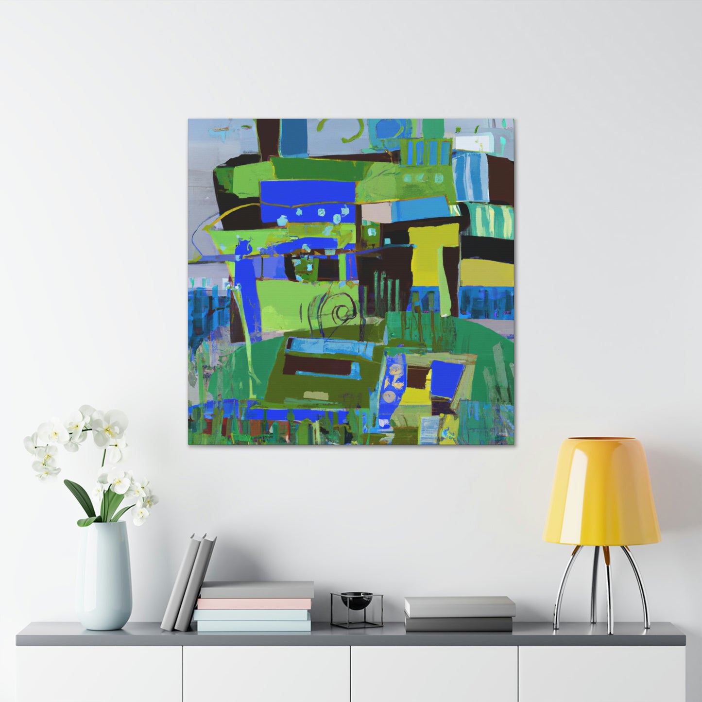 "Bay of Abstraction" - Canvas