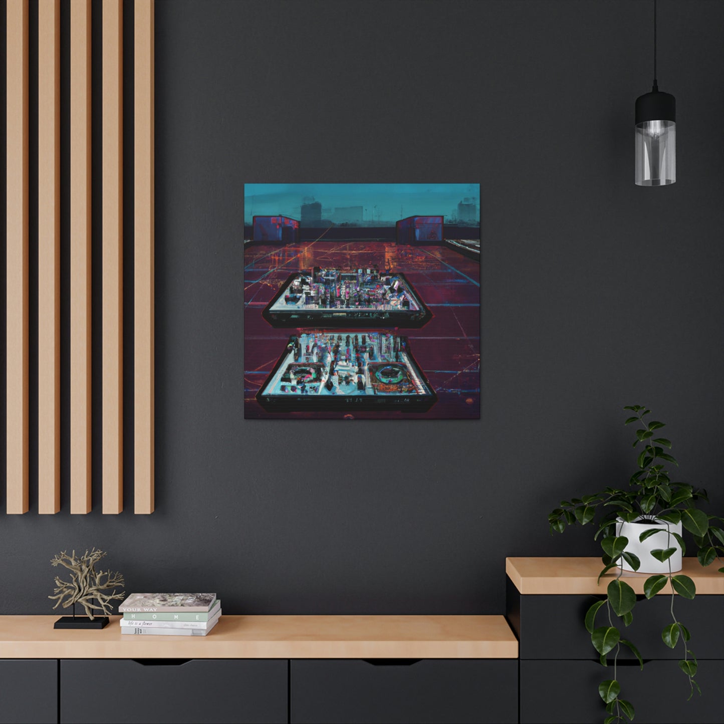 Electric Board Symphony - Canvas