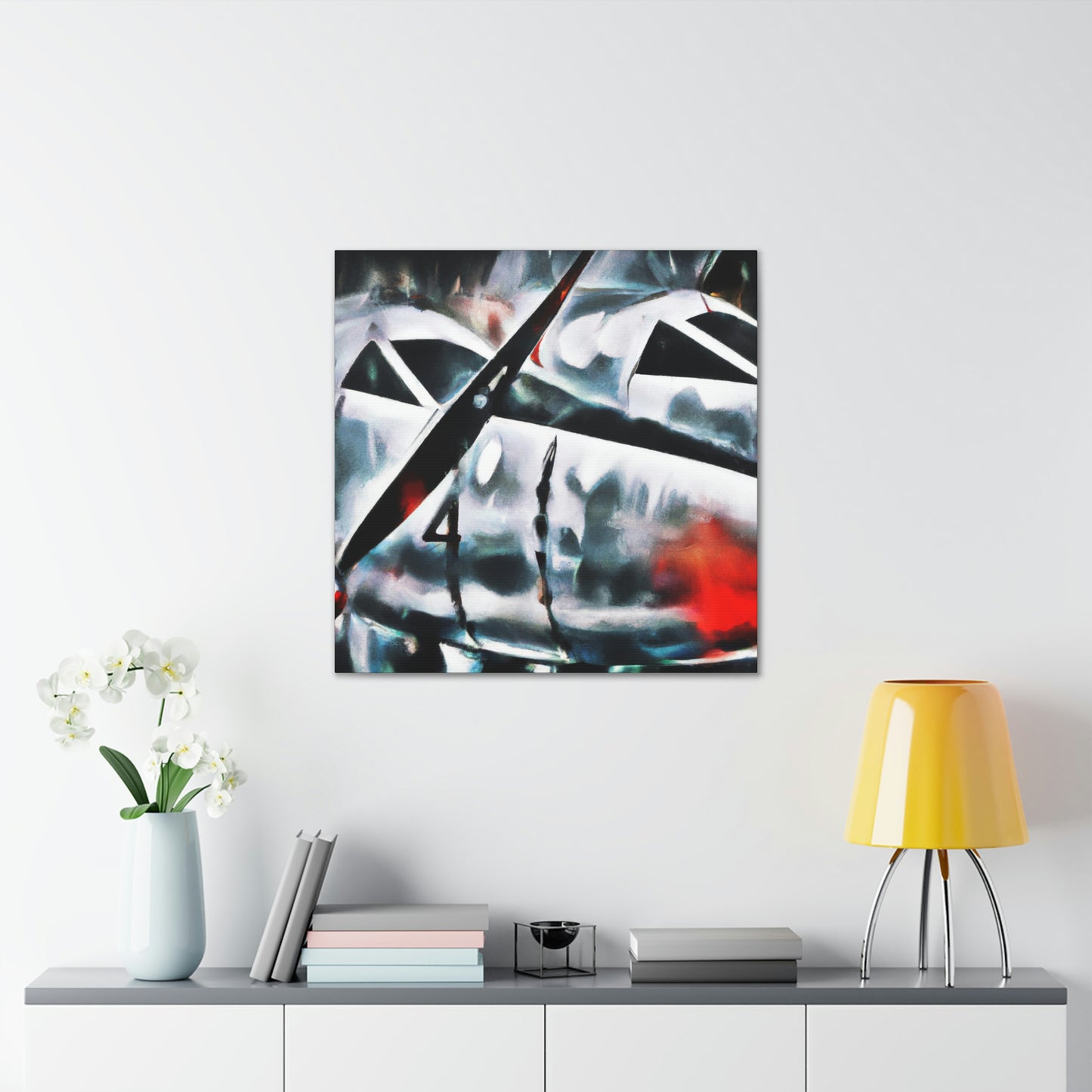 "Flight of the Plane" - Canvas