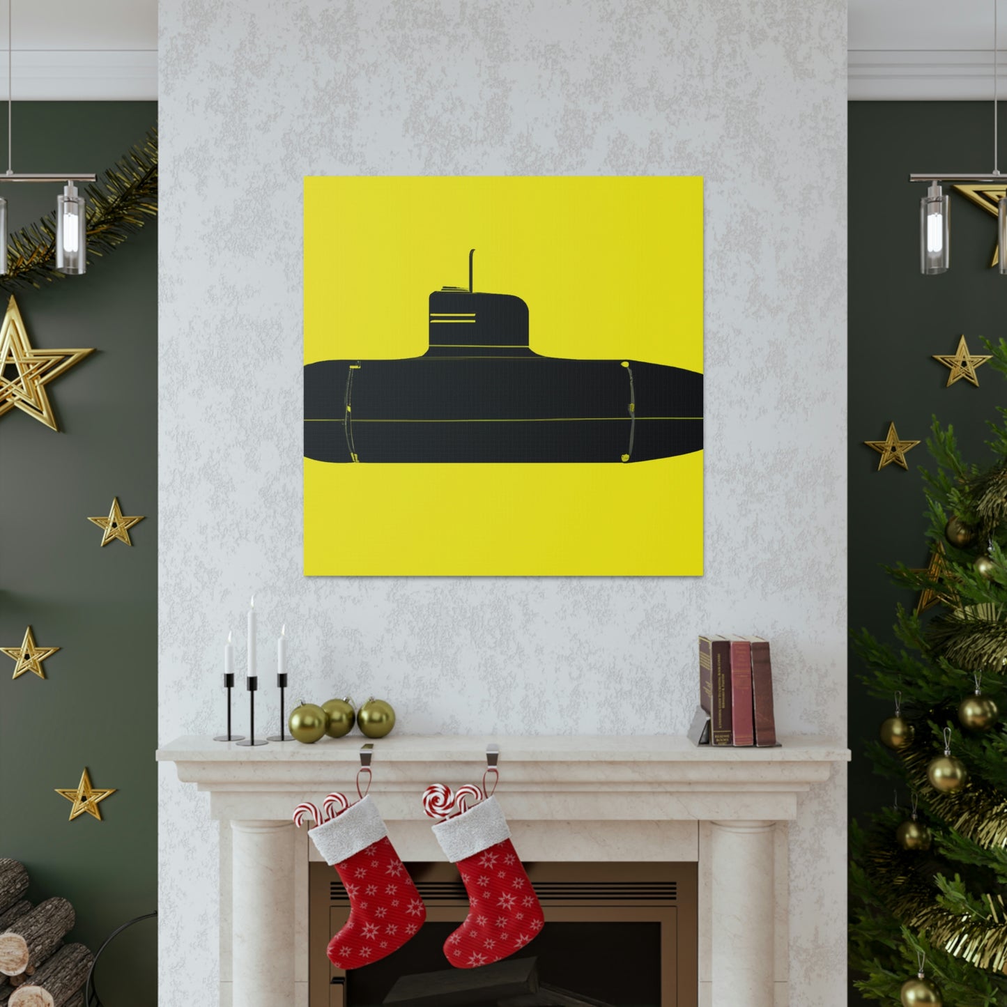 Submarine in Solitude - Canvas