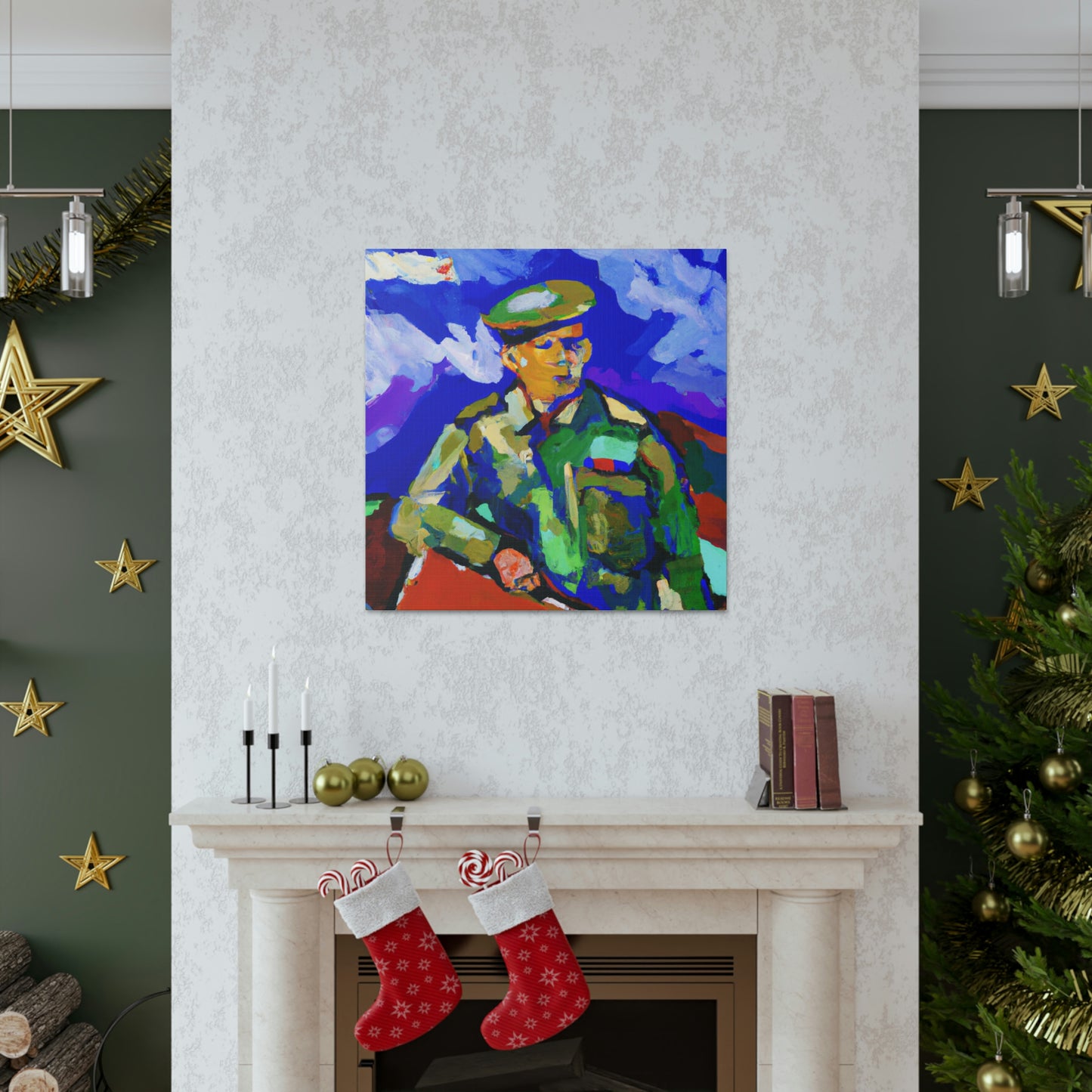 "Forward Observer Fauvism" - Canvas