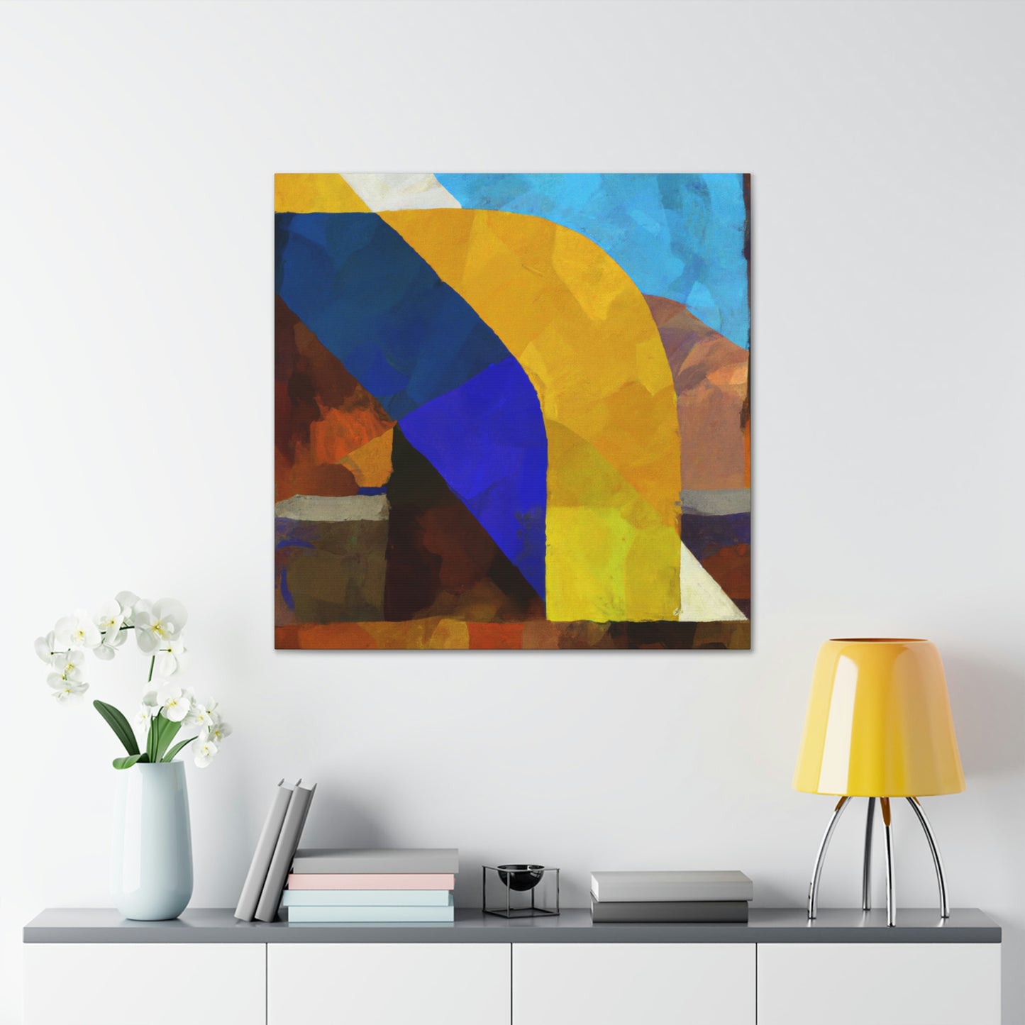 "Majestic Countryside Scene" - Canvas