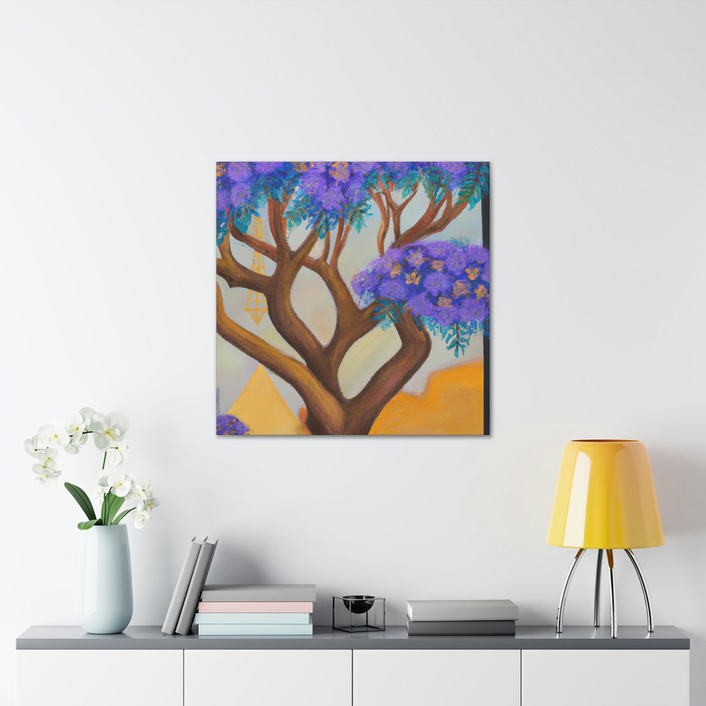 "Jacaranda Dreamscape" - Canvas