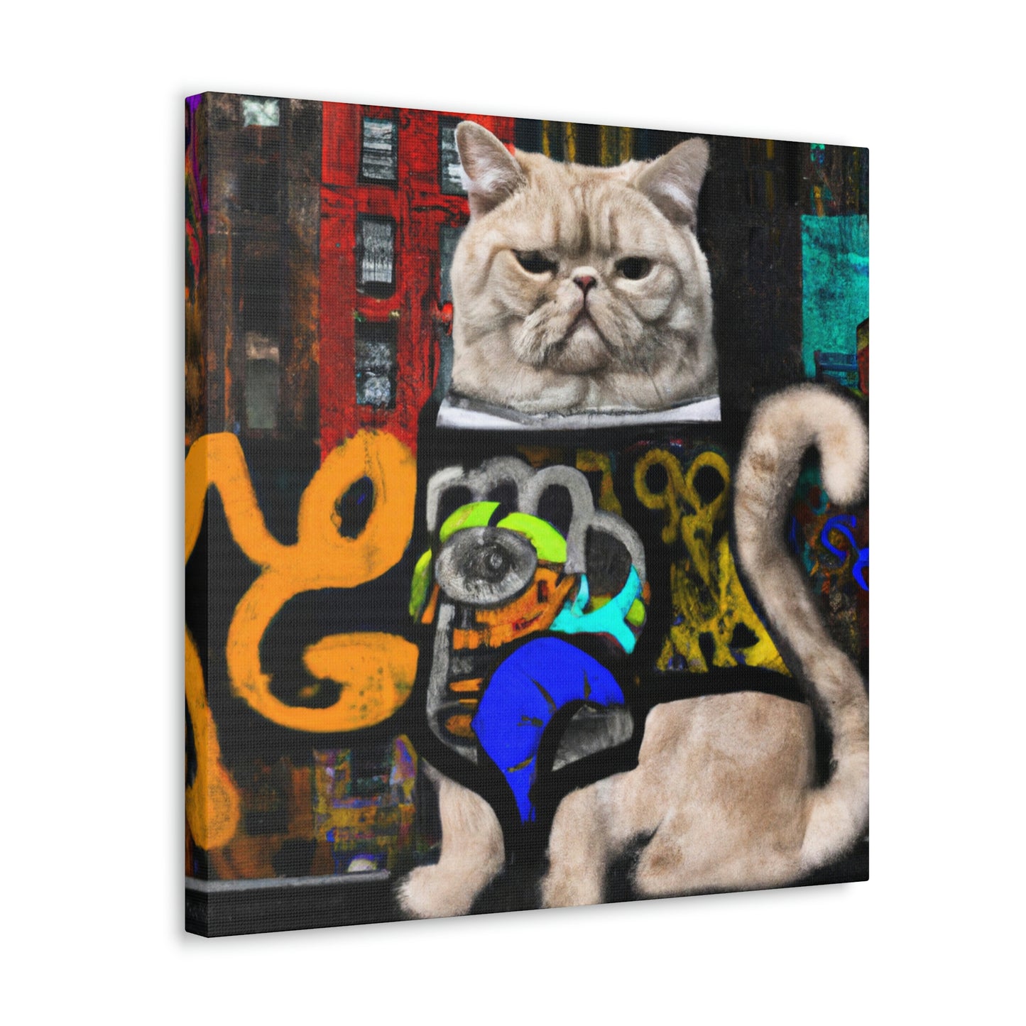 Kitty in Splendour - Canvas