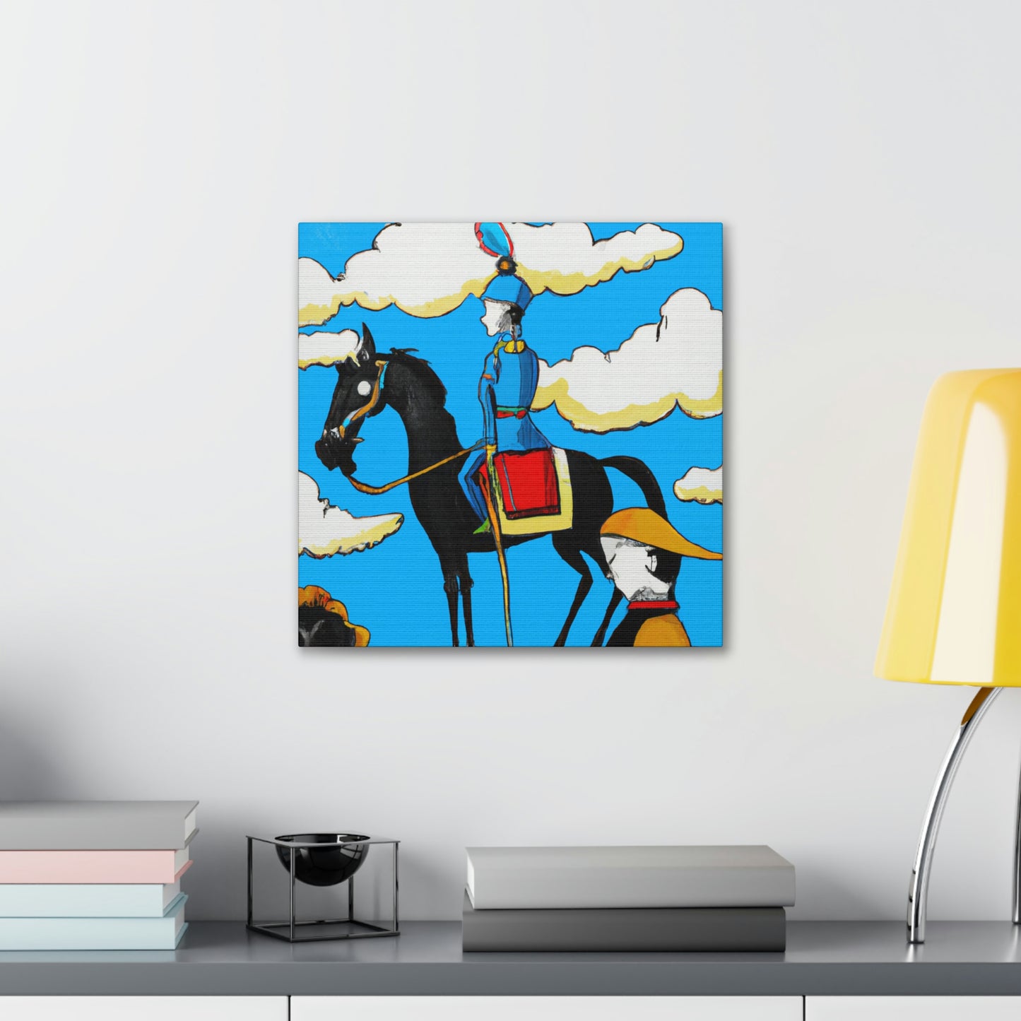 Cavalryman's Surreal Dream - Canvas