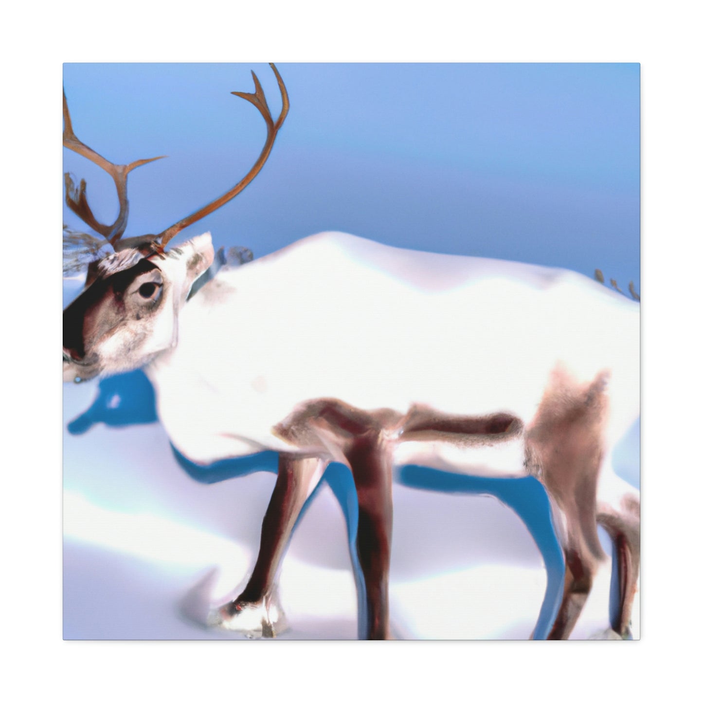 Reindeer Winter Magic - Canvas