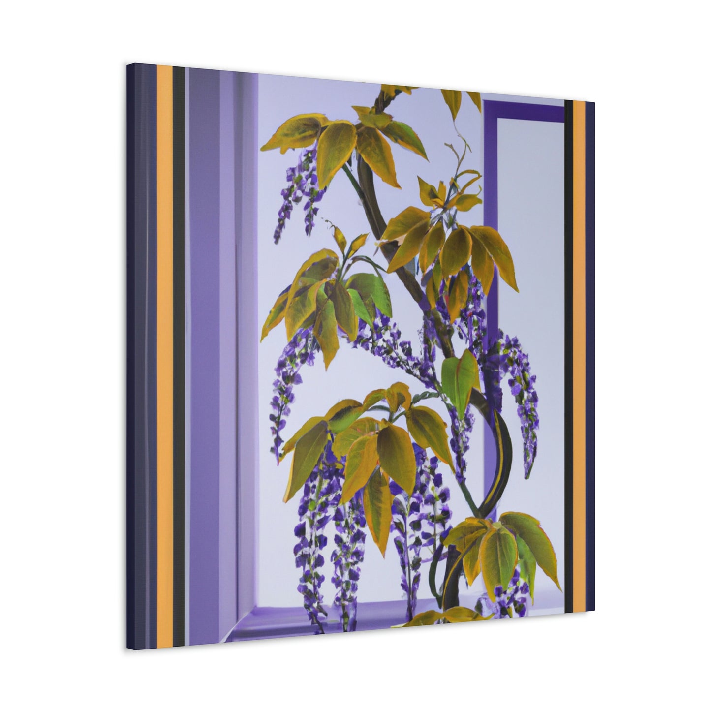 "Wisteria Illusion Splendor" - Canvas