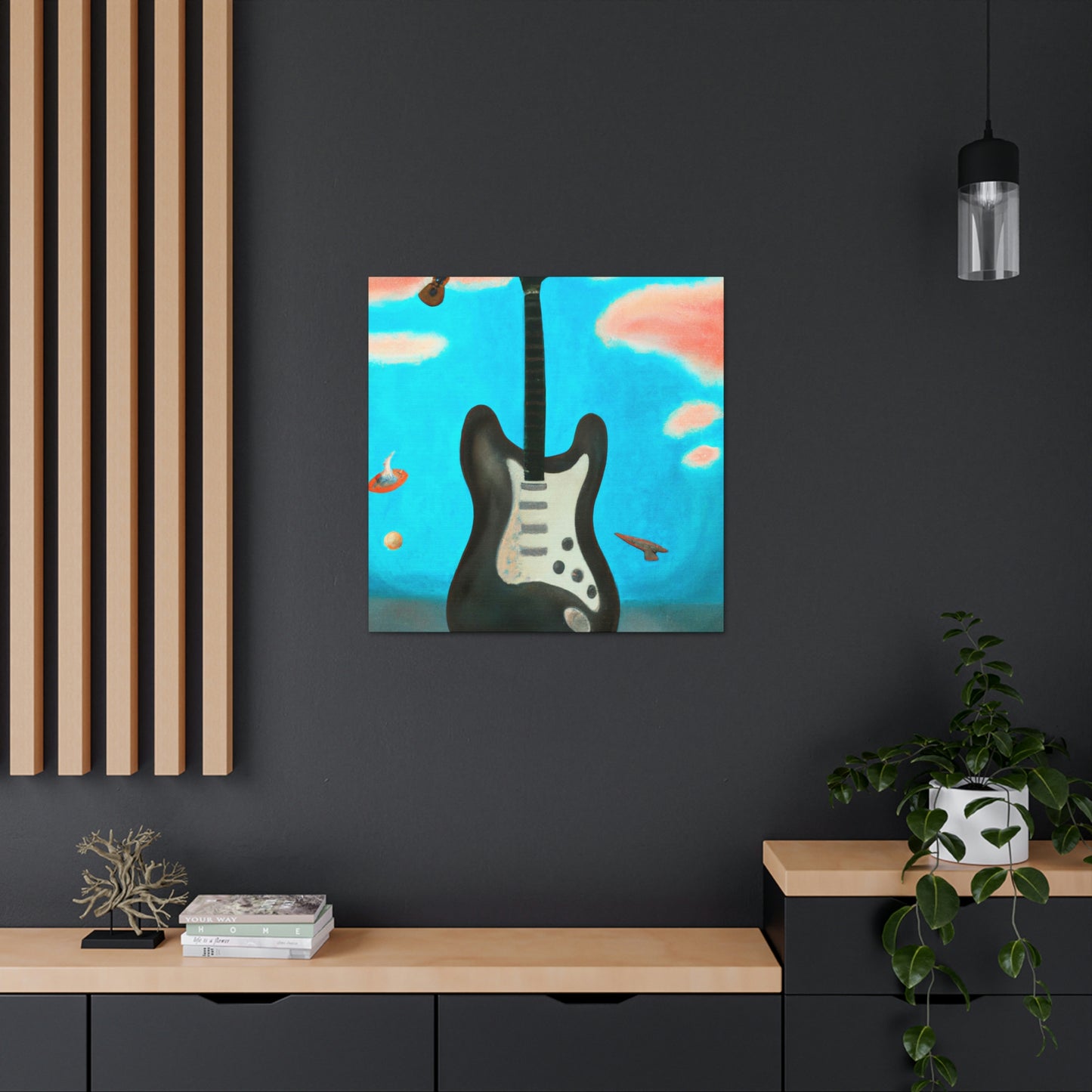 "Fender in Minimalism" - Canvas