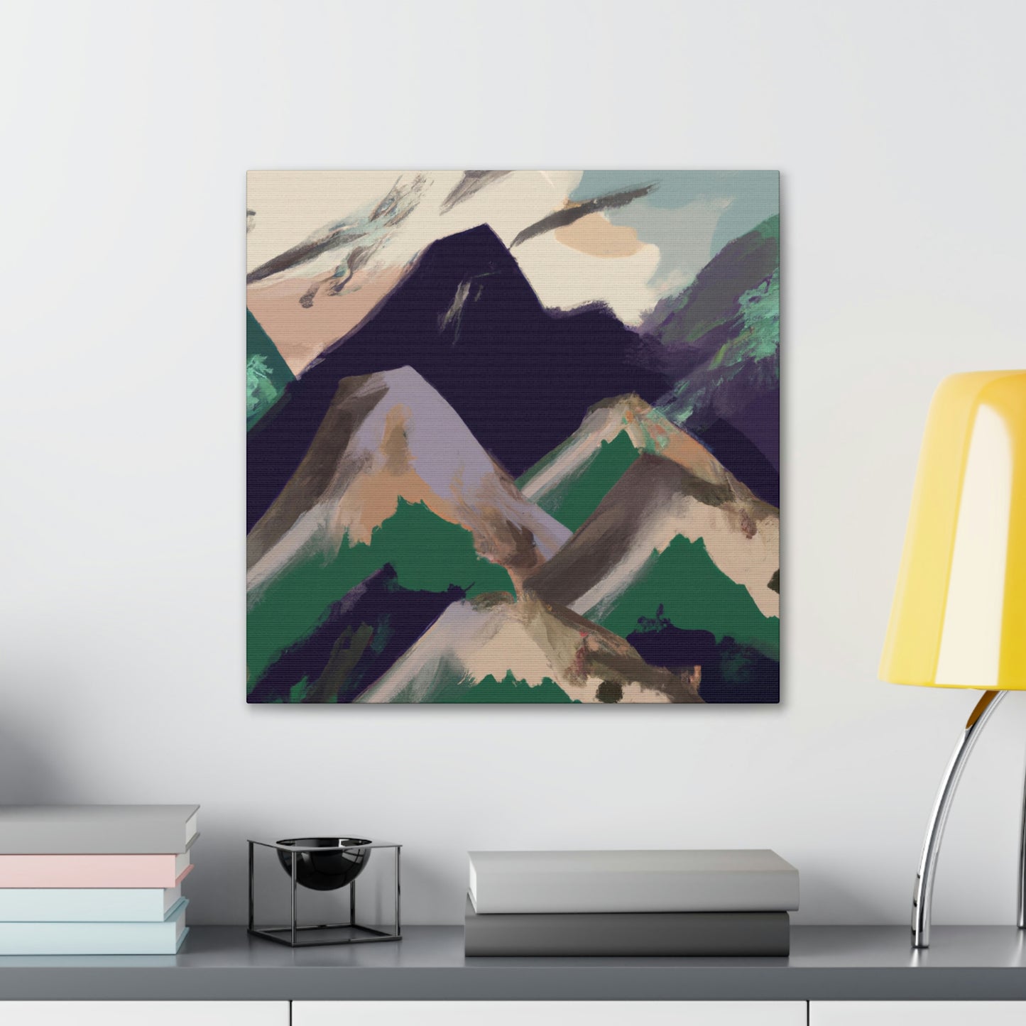 Mountain Memory Landscape - Canvas