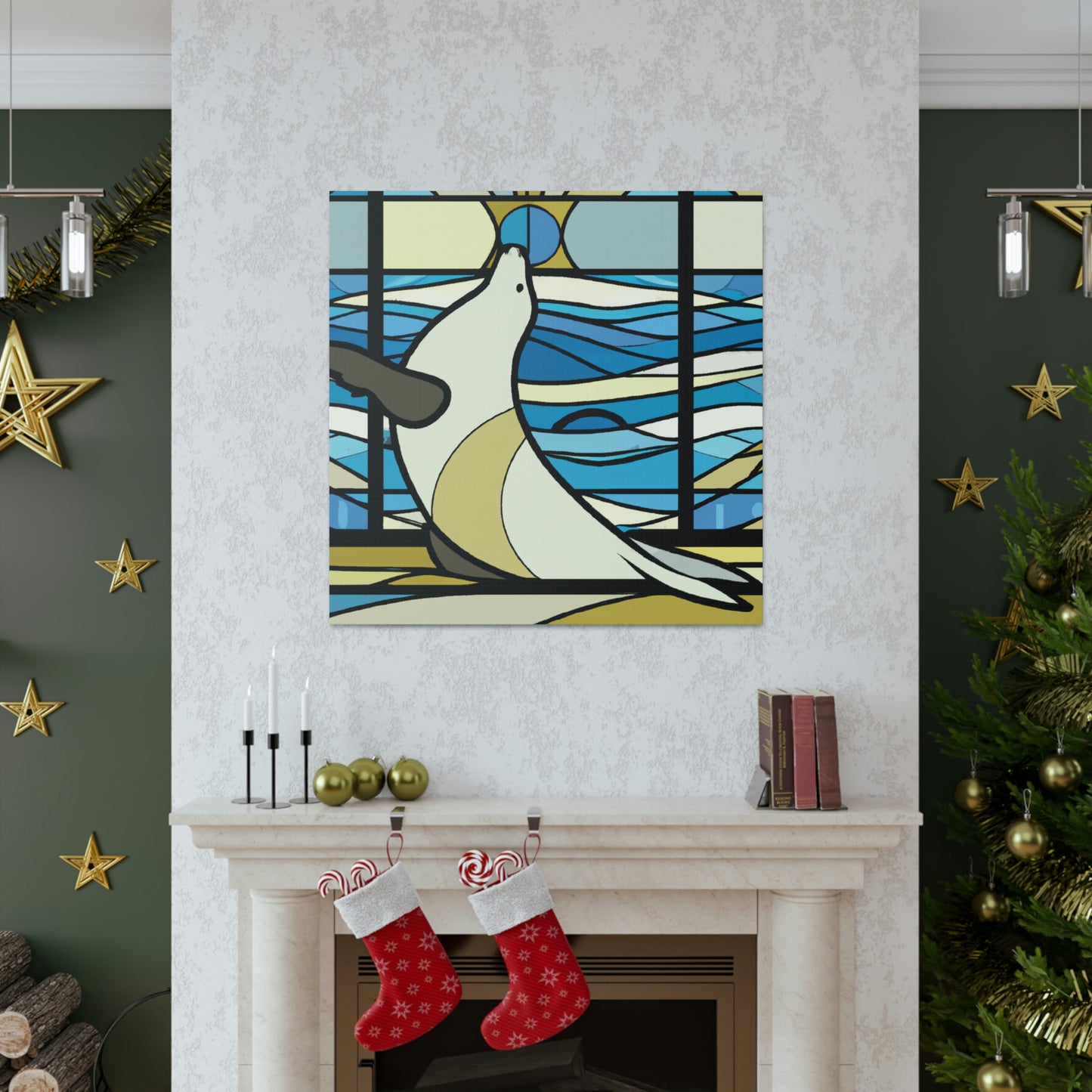 "Sea Lion Symbolizing Splendor" - Canvas