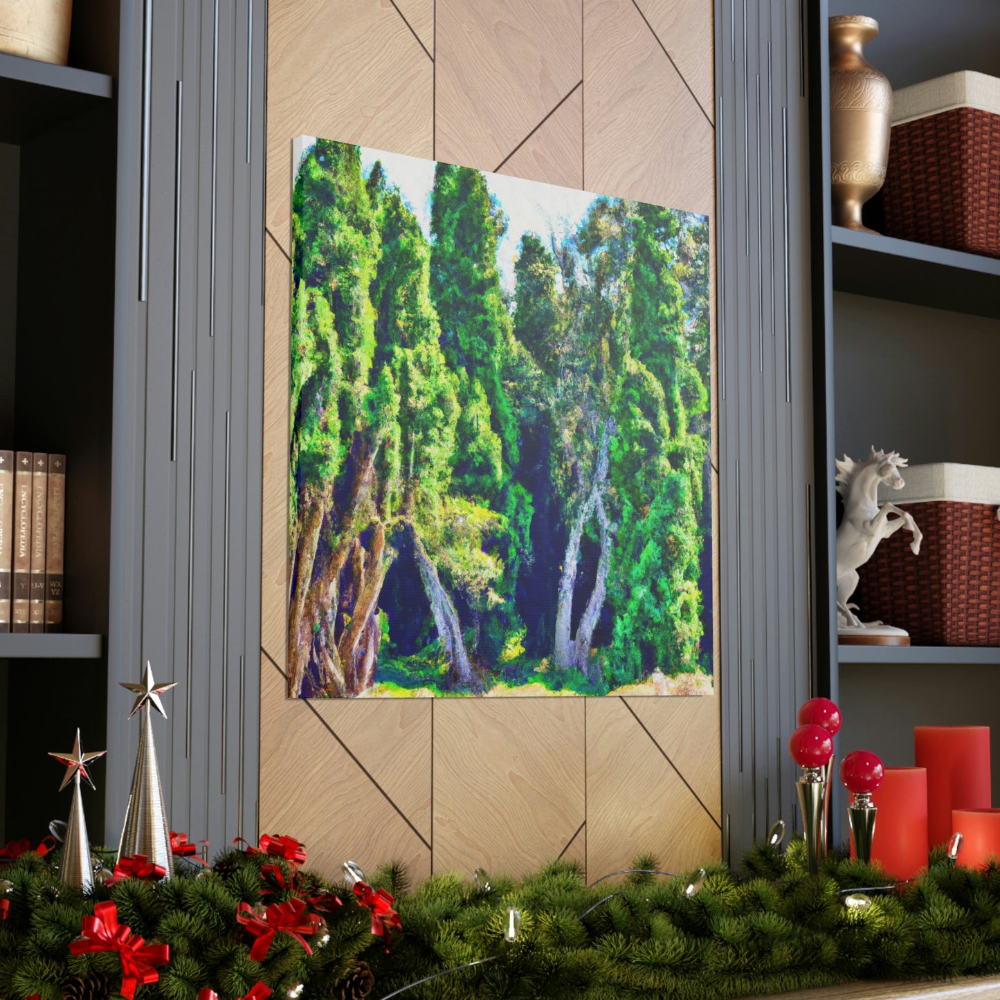 Cypress Haunting Beauty - Canvas