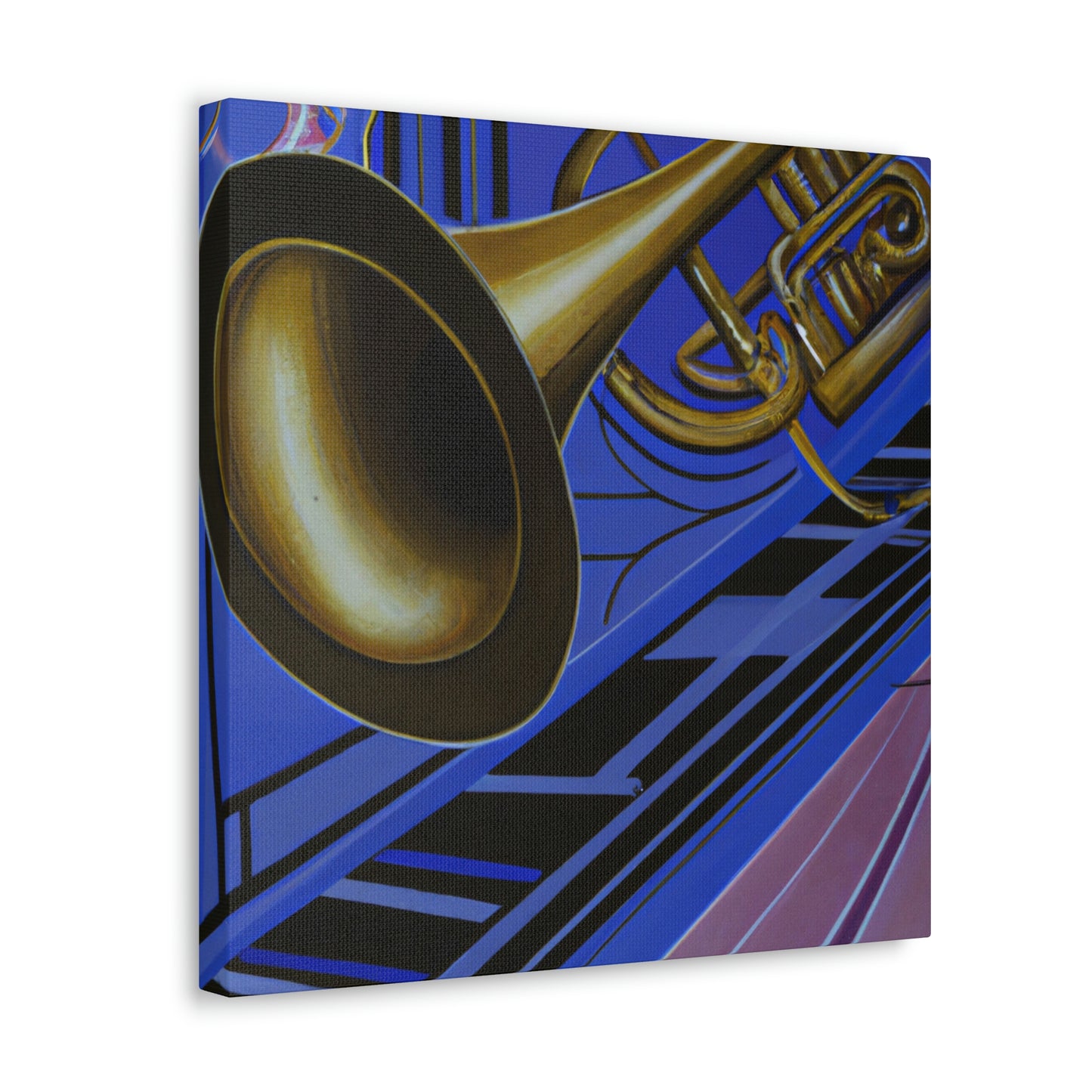 Sonic Summer Trumpet. - Canvas