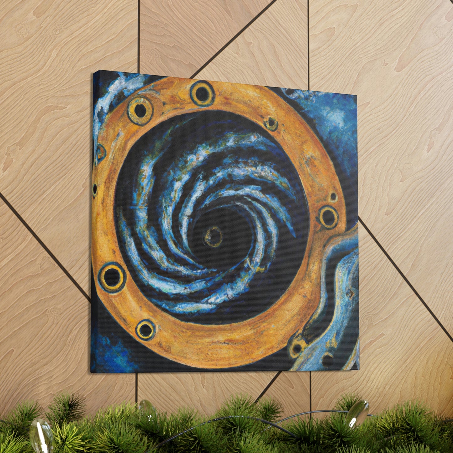 "Black Hole Splendor Awaits" - Canvas