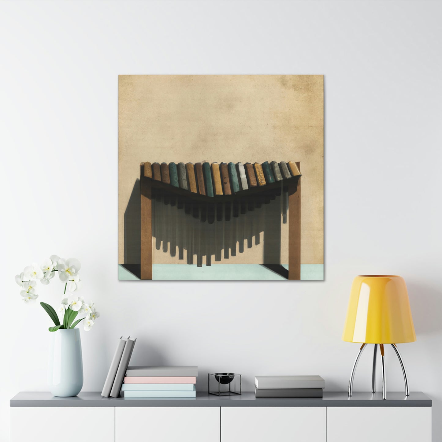 Xylophone Stillness Art - Canvas