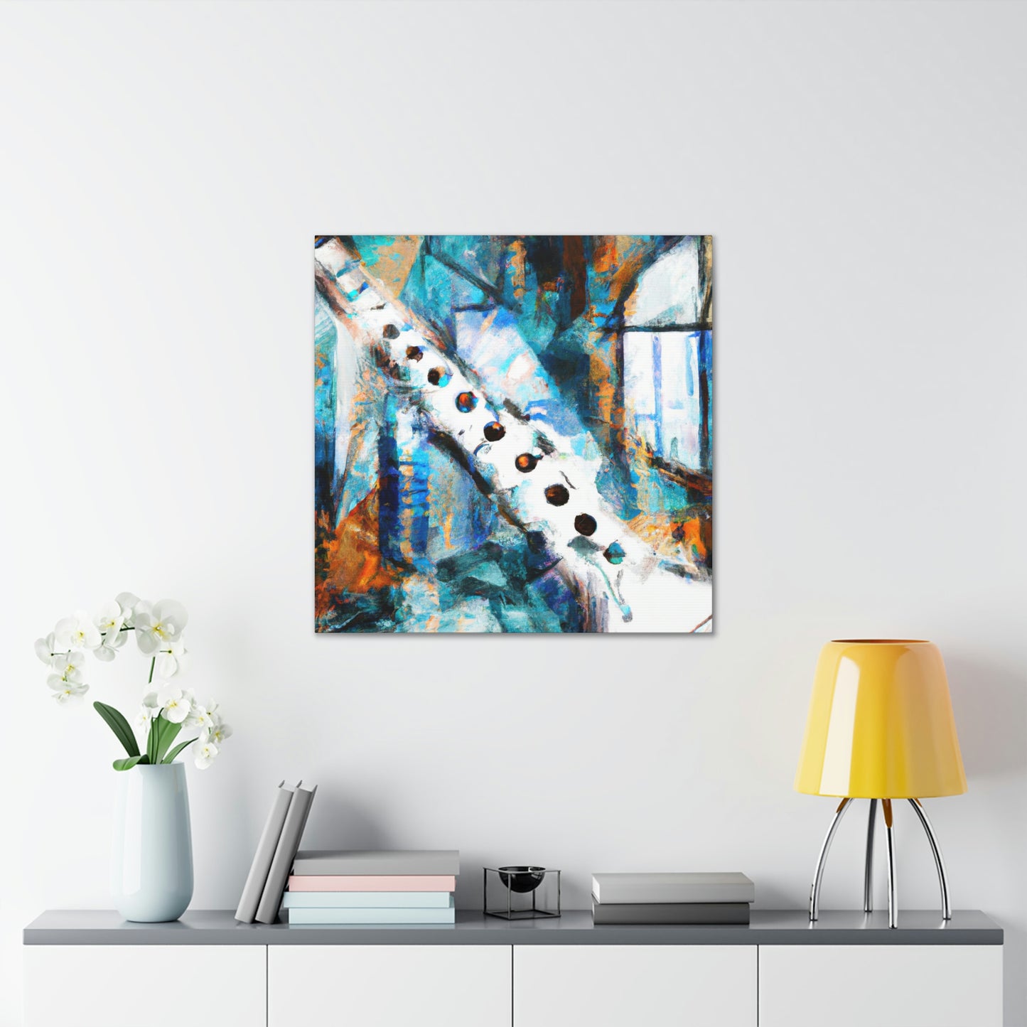 "Flute of Expressionism" - Canvas