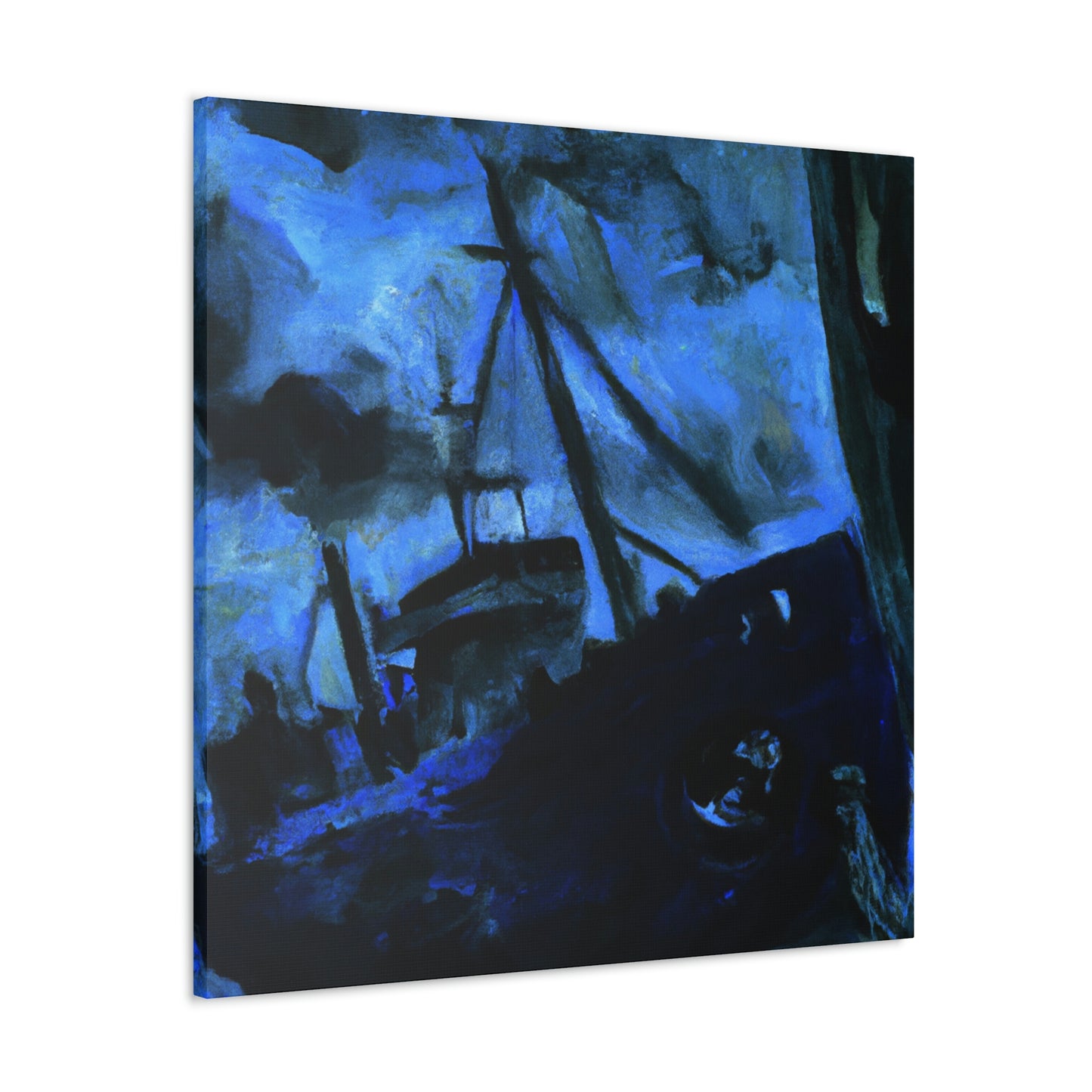 "Sea and Sails Afloat" - Canvas