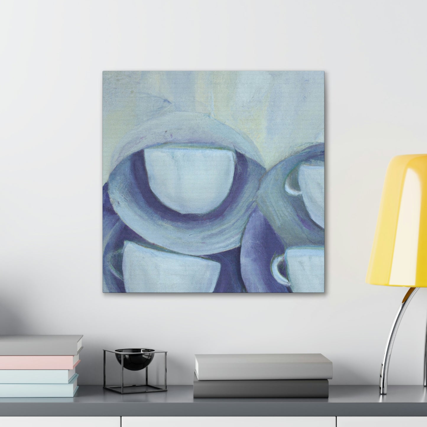 Tea in Timely Cups - Canvas