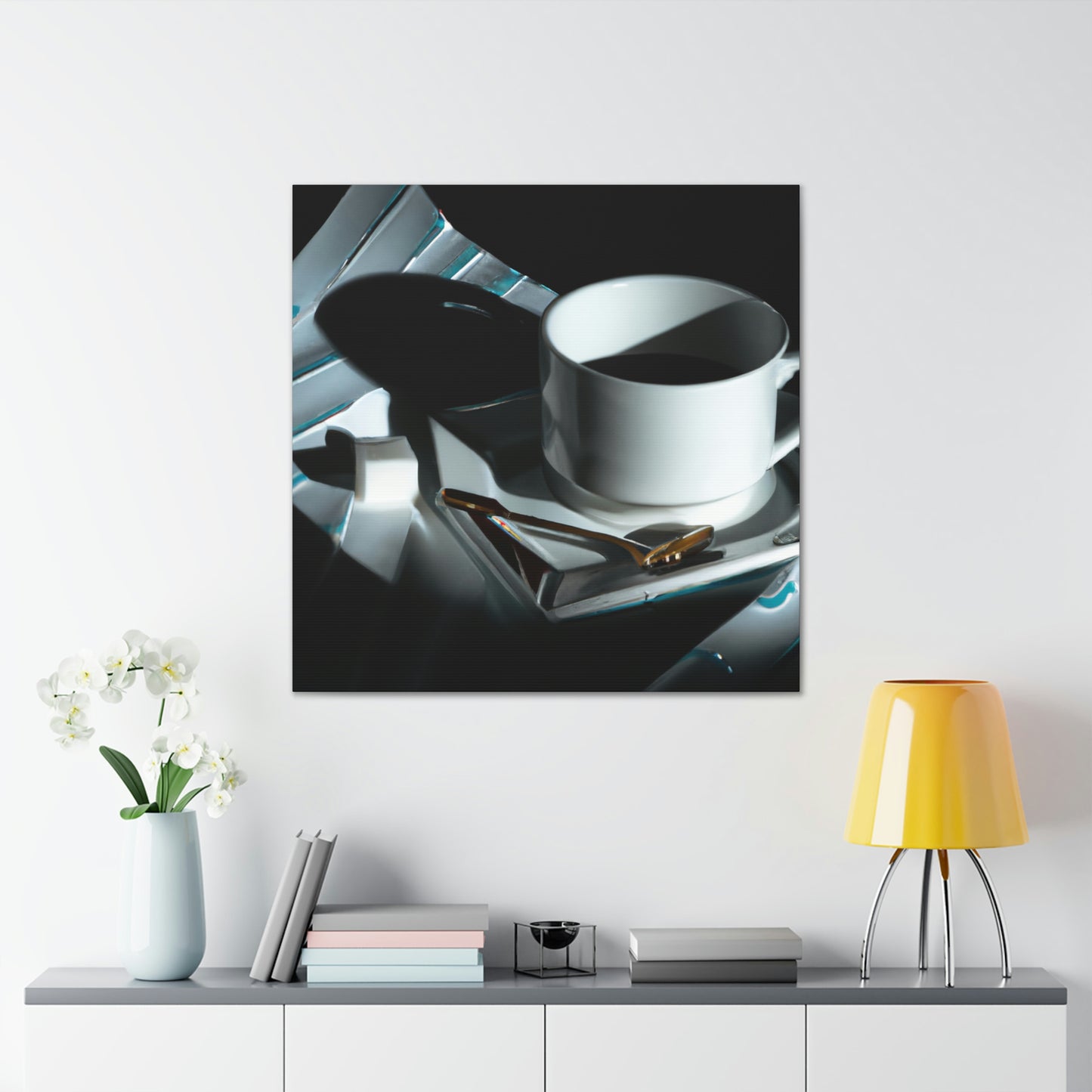 Coffee Cup Bohemian Dreams - Canvas