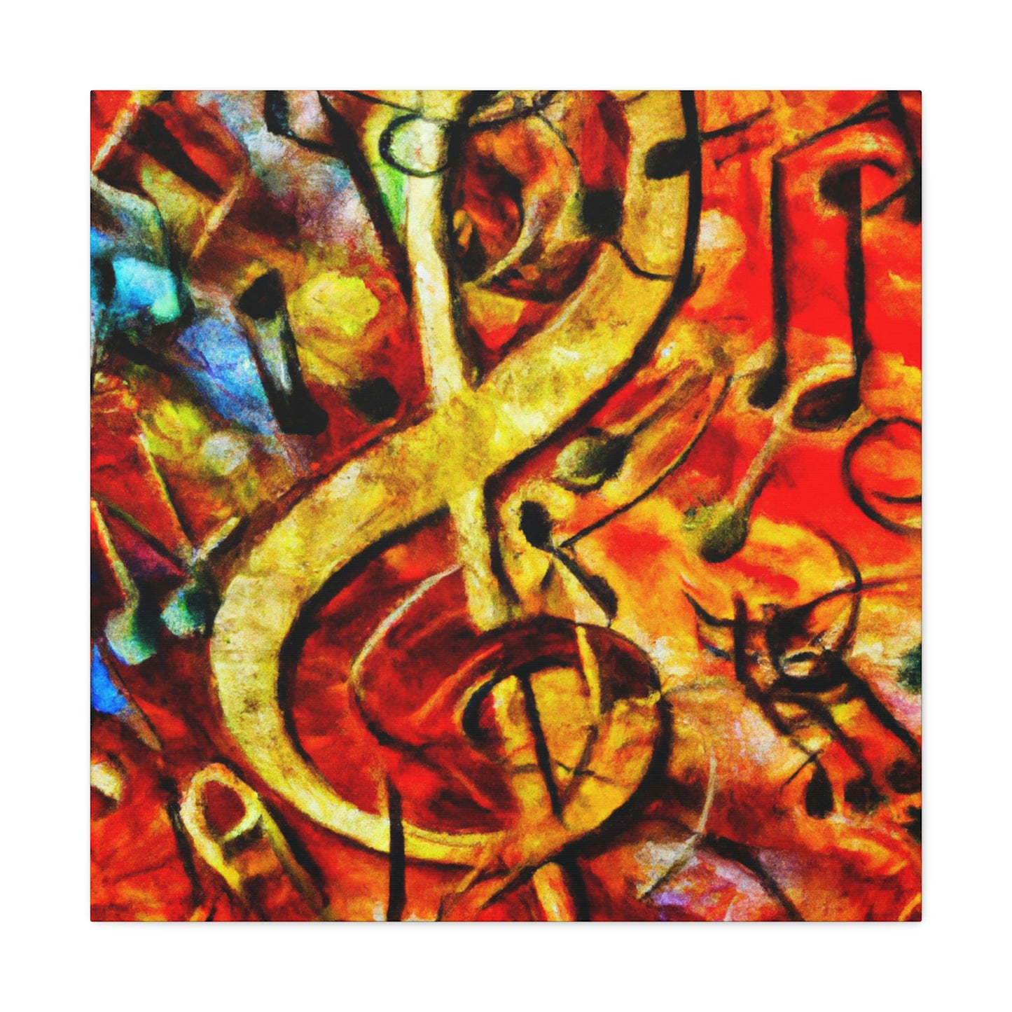 "Music of Abstraction" - Canvas