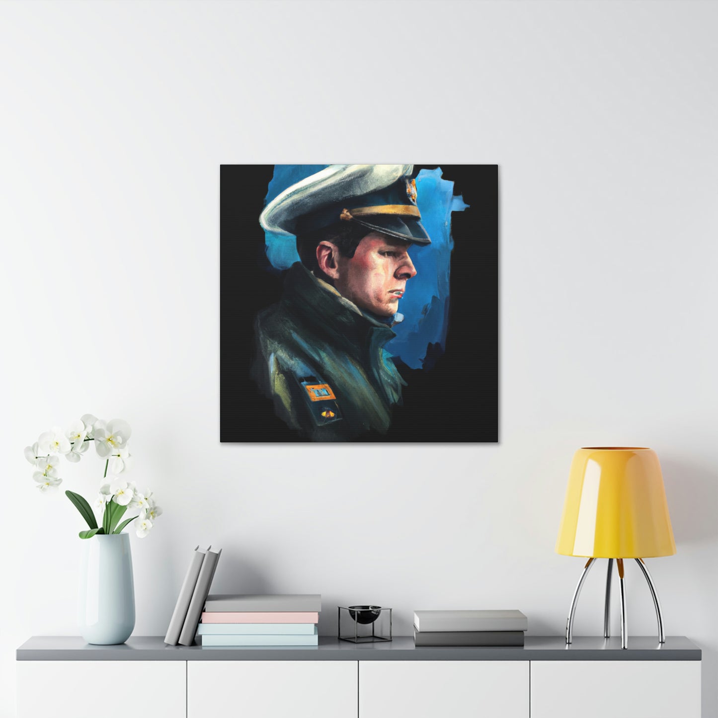 "Glorious Naval Aviator" - Canvas