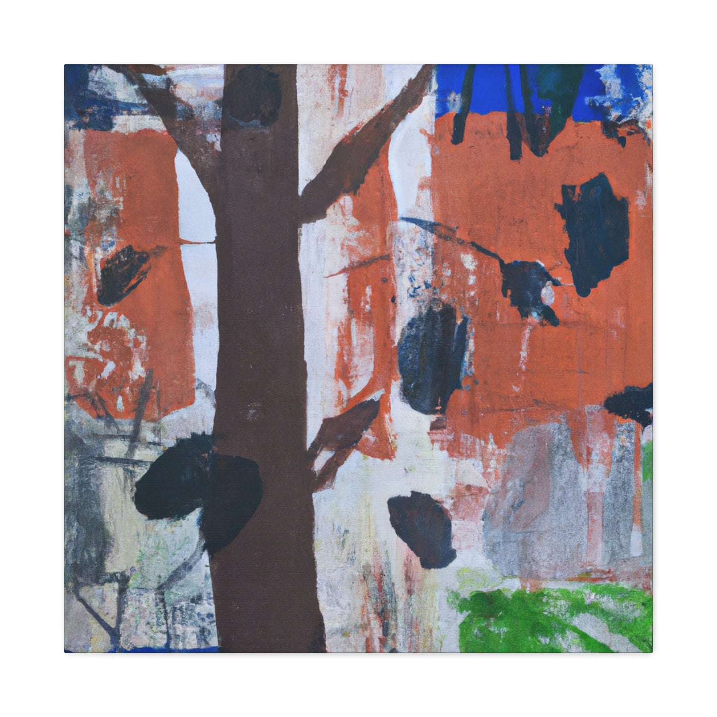 "Beech Tree Expressionism" - Canvas